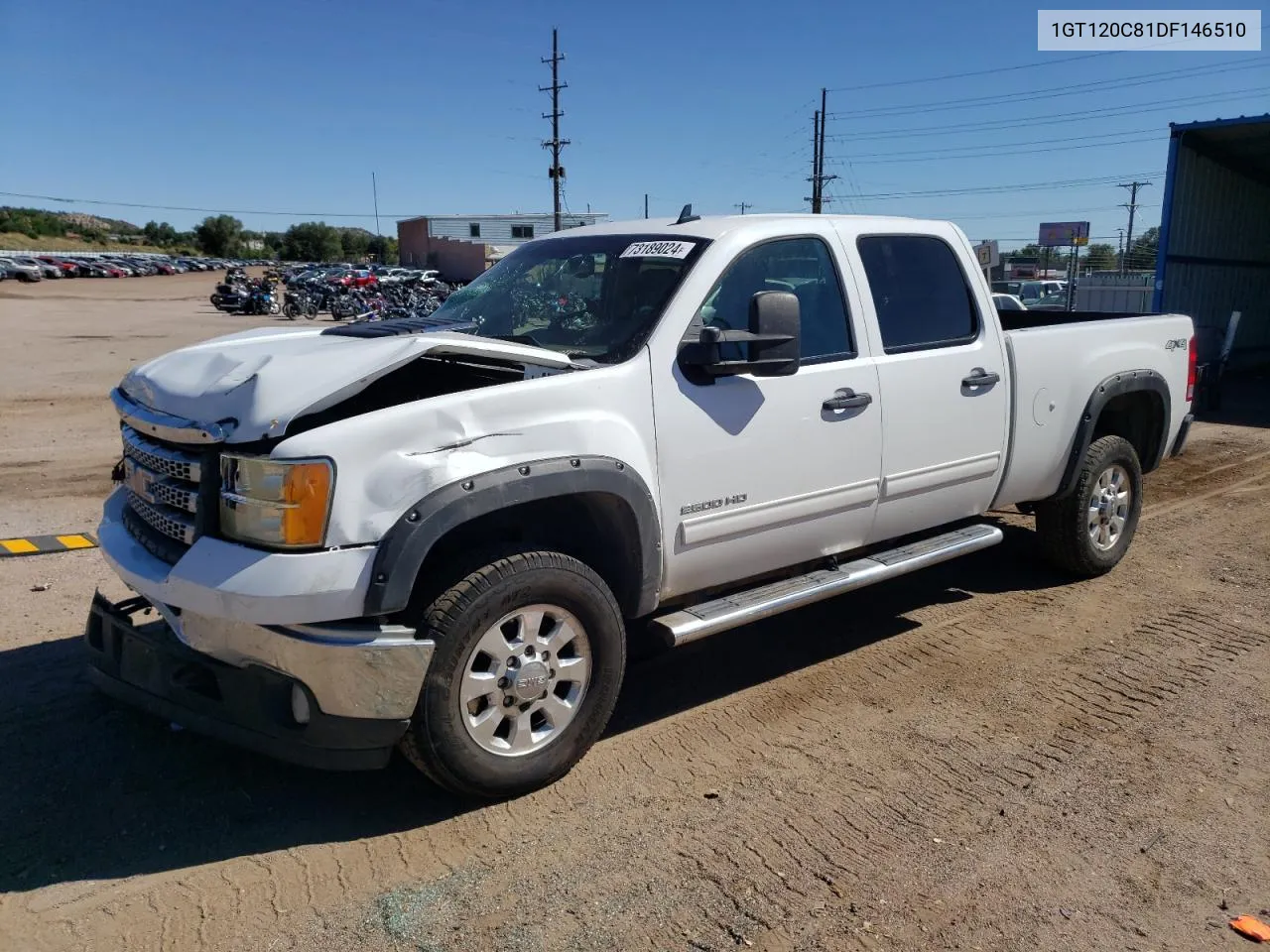 2013 GMC Sierra K2500 Sle VIN: 1GT120C81DF146510 Lot: 73189024