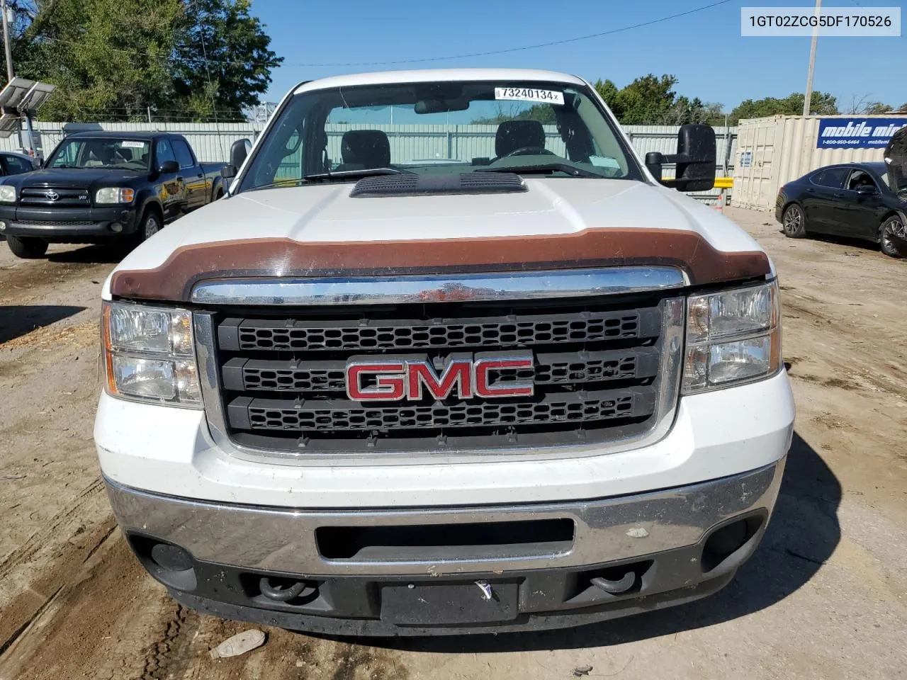 2013 GMC Sierra K2500 Heavy Duty VIN: 1GT02ZCG5DF170526 Lot: 73240134