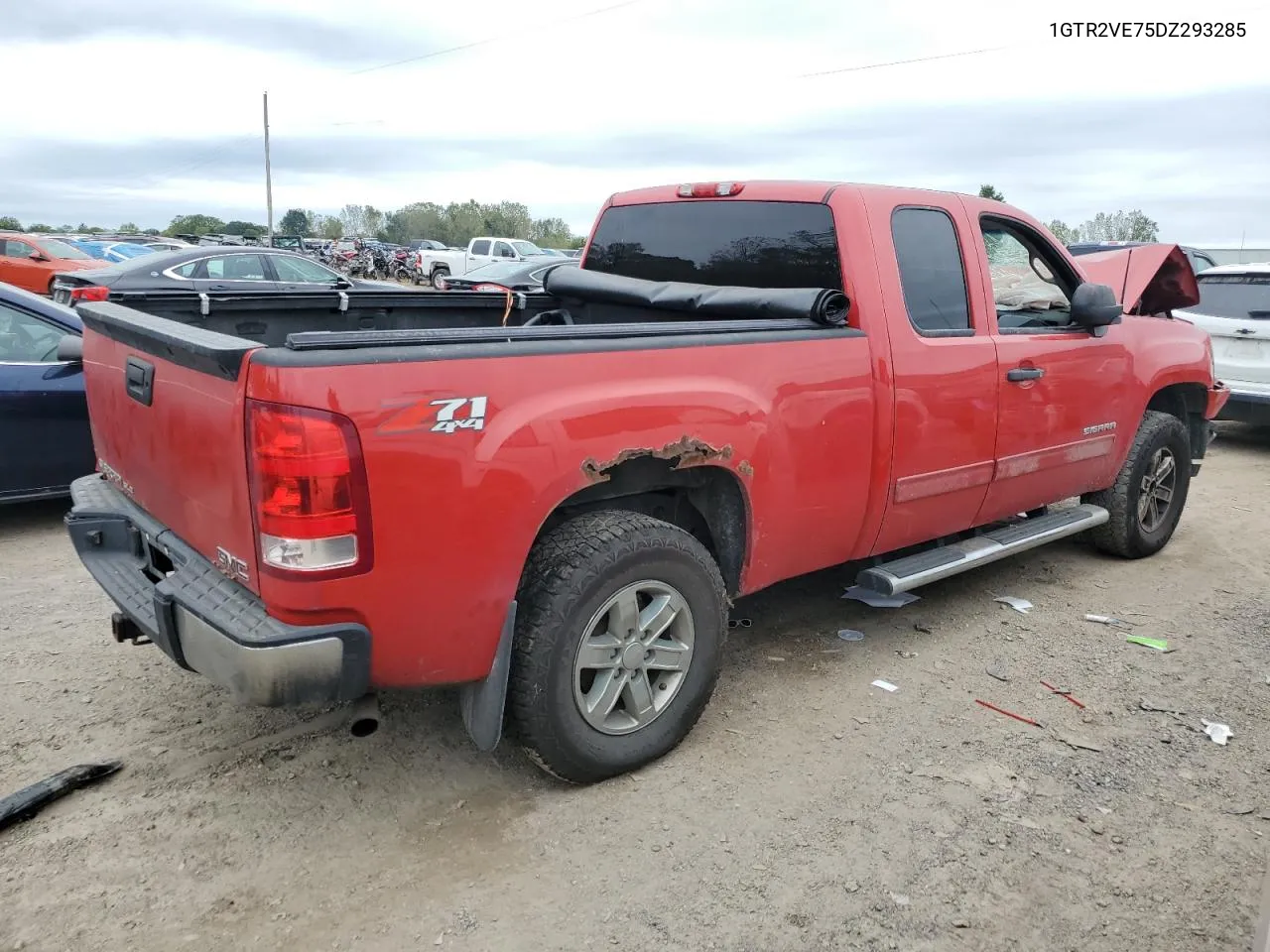 2013 GMC Sierra K1500 Sle VIN: 1GTR2VE75DZ293285 Lot: 73465094