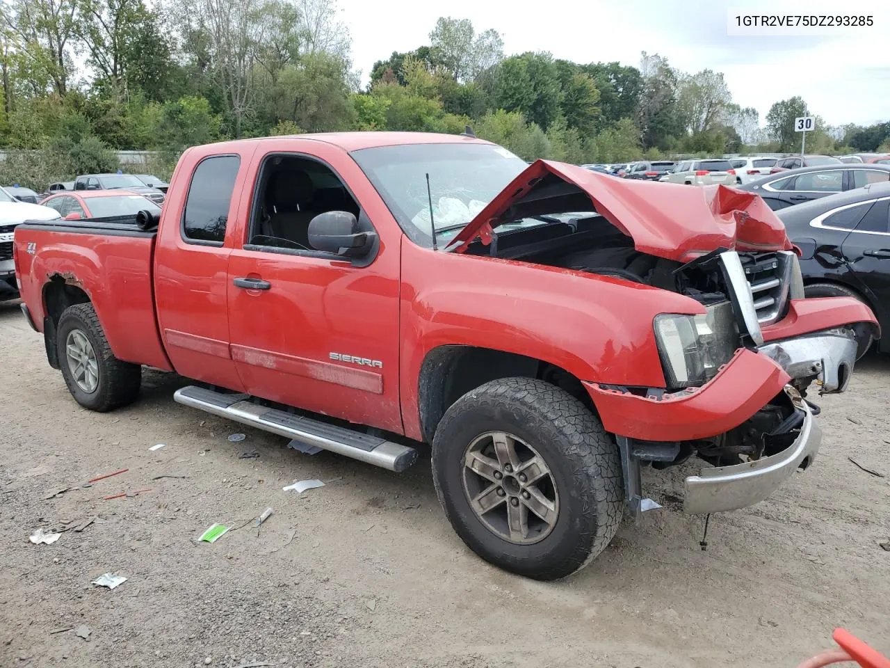 2013 GMC Sierra K1500 Sle VIN: 1GTR2VE75DZ293285 Lot: 73465094