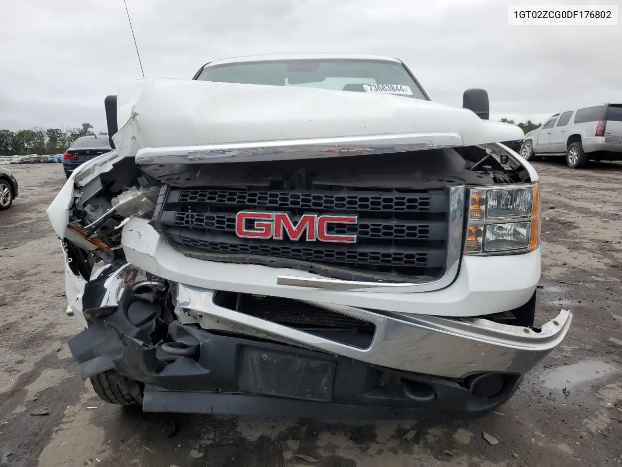 2013 GMC Sierra K2500 Heavy Duty VIN: 1GT02ZCG0DF176802 Lot: 73683844