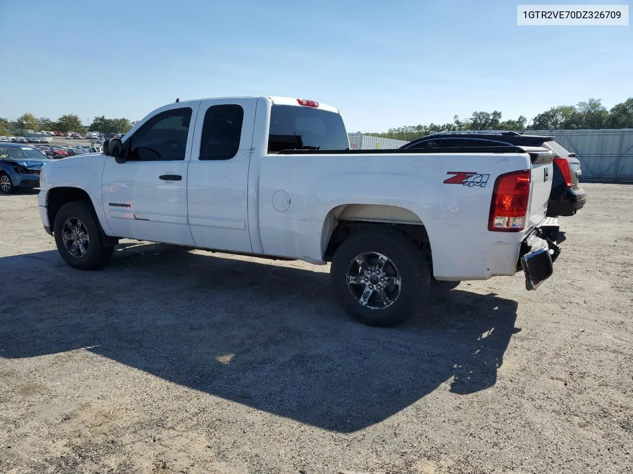 2013 GMC Sierra K1500 Sle VIN: 1GTR2VE70DZ326709 Lot: 73729314