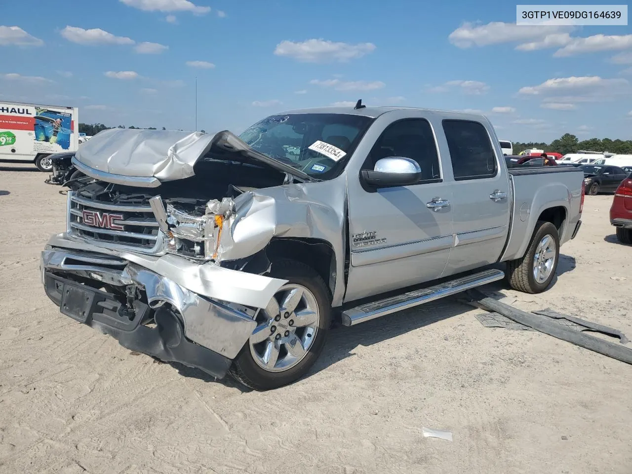 2013 GMC Sierra C1500 Sle VIN: 3GTP1VE09DG164639 Lot: 73813354