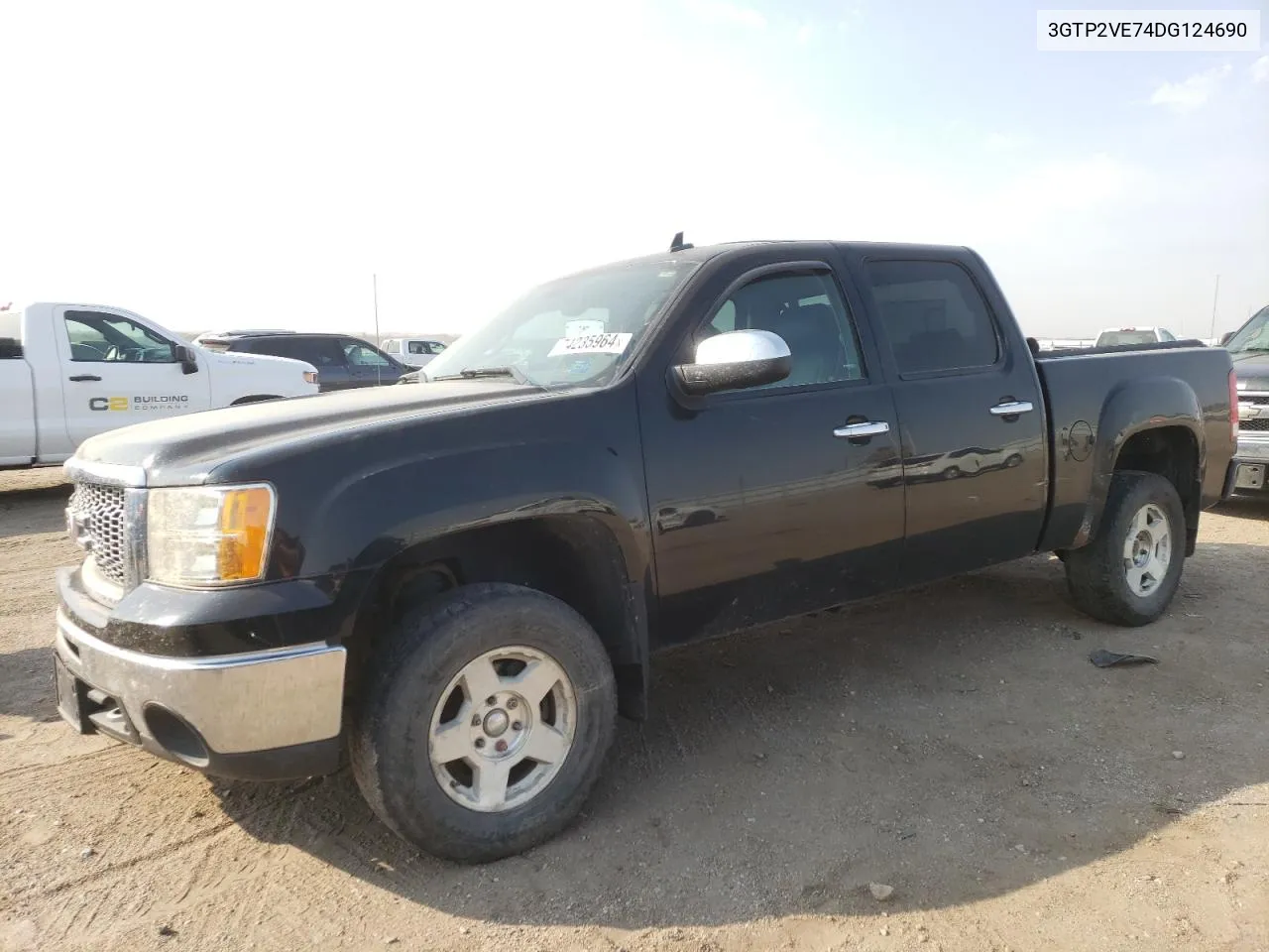 2013 GMC Sierra K1500 Sle VIN: 3GTP2VE74DG124690 Lot: 74235964