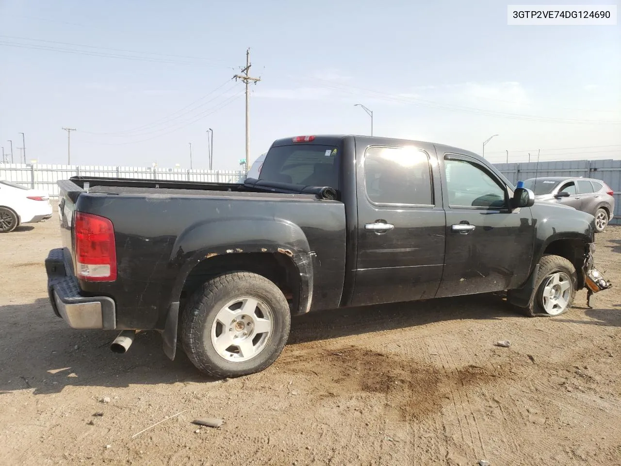 2013 GMC Sierra K1500 Sle VIN: 3GTP2VE74DG124690 Lot: 74235964