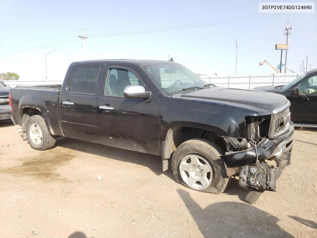 2013 GMC Sierra K1500 Sle VIN: 3GTP2VE74DG124690 Lot: 74235964