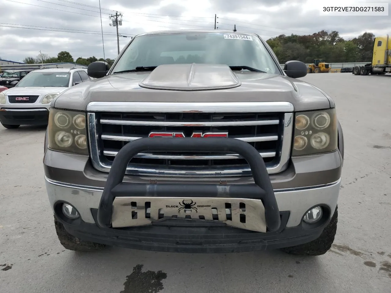 2013 GMC Sierra K1500 Sle VIN: 3GTP2VE73DG271583 Lot: 74391544