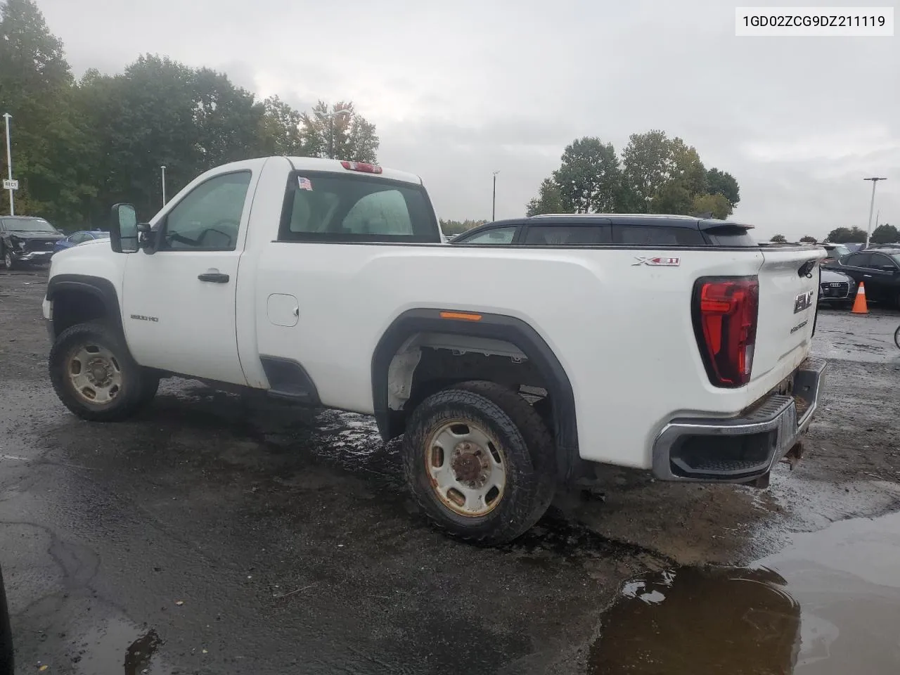 2013 GMC Sierra K2500 Heavy Duty VIN: 1GD02ZCG9DZ211119 Lot: 74676704