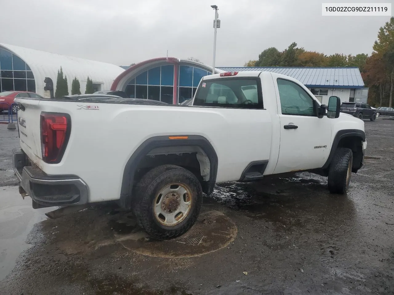 2013 GMC Sierra K2500 Heavy Duty VIN: 1GD02ZCG9DZ211119 Lot: 74676704