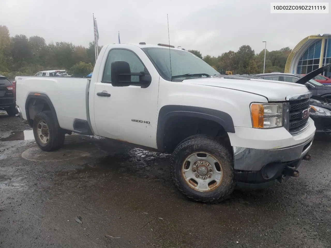 2013 GMC Sierra K2500 Heavy Duty VIN: 1GD02ZCG9DZ211119 Lot: 74676704