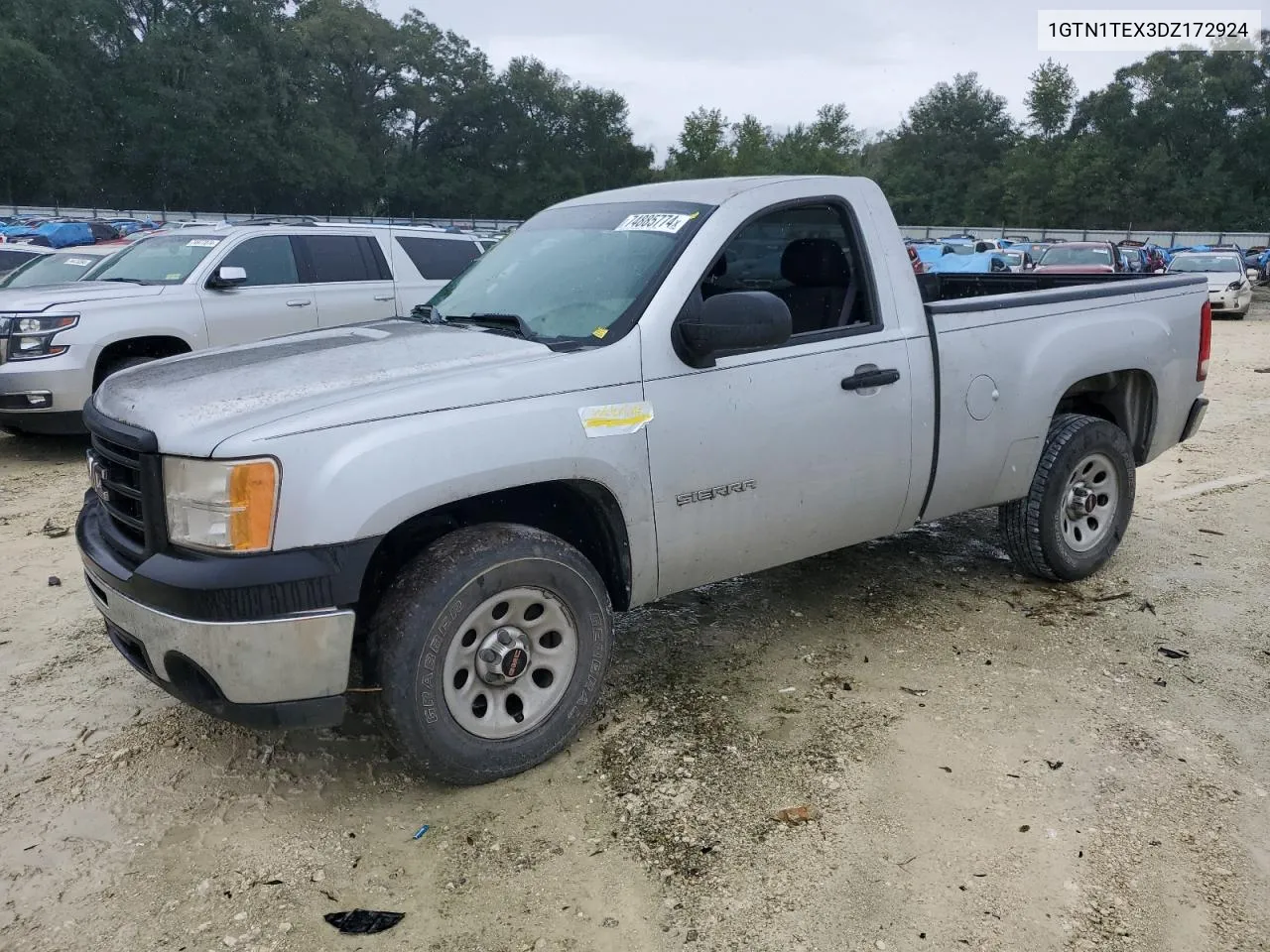 2013 GMC Sierra C1500 VIN: 1GTN1TEX3DZ172924 Lot: 74885774