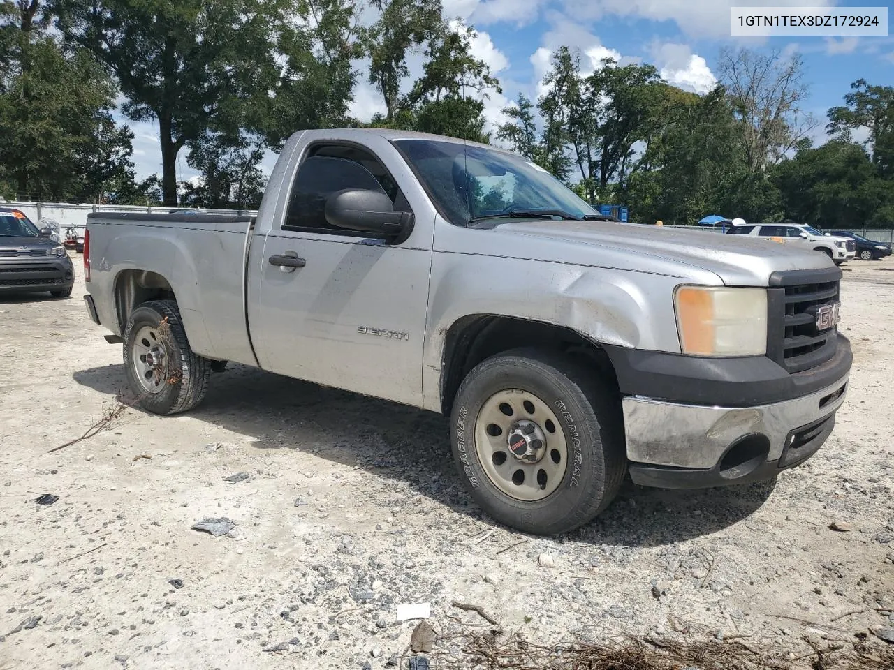 2013 GMC Sierra C1500 VIN: 1GTN1TEX3DZ172924 Lot: 74885774