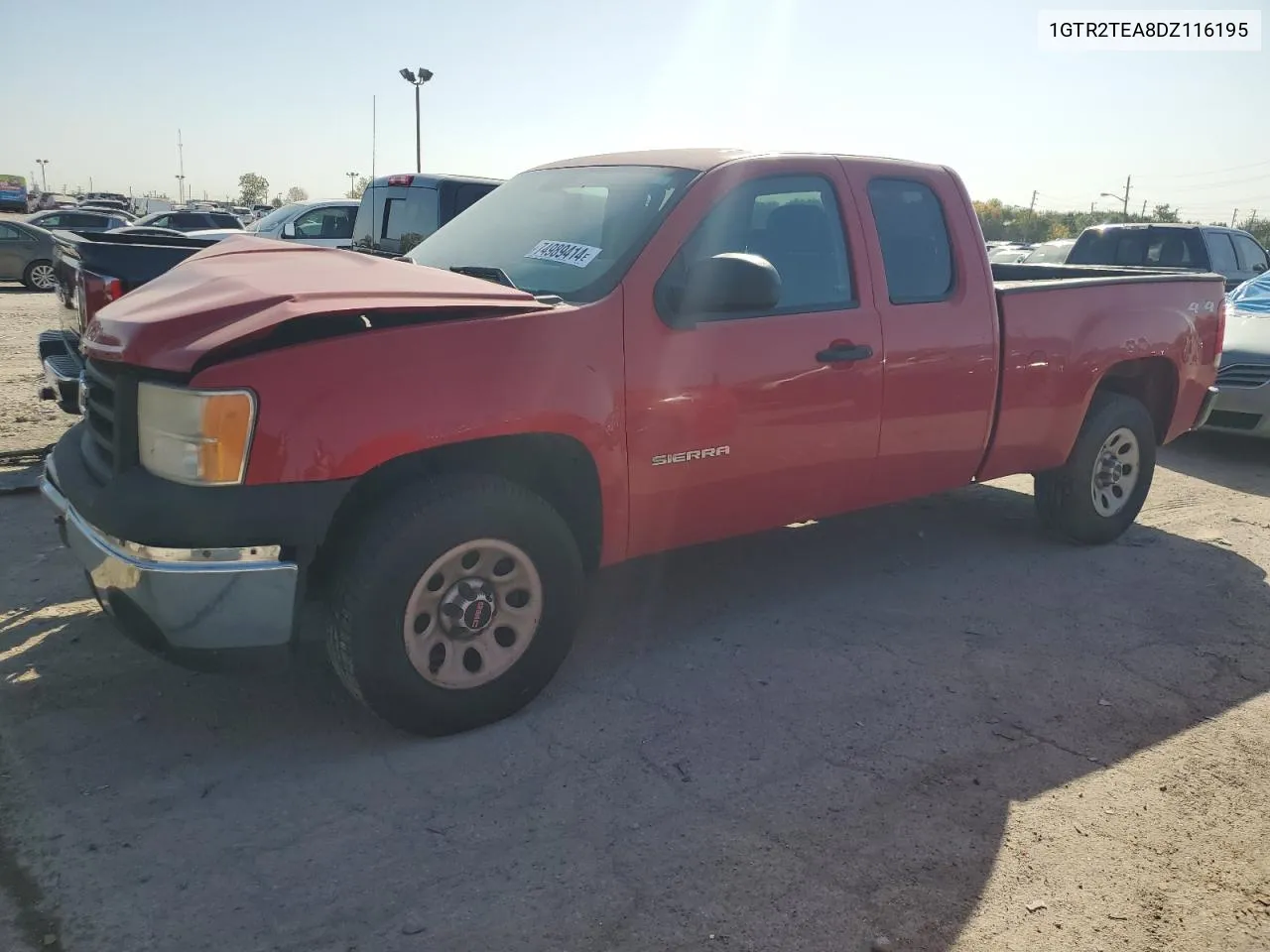 2013 GMC Sierra K1500 VIN: 1GTR2TEA8DZ116195 Lot: 74989414