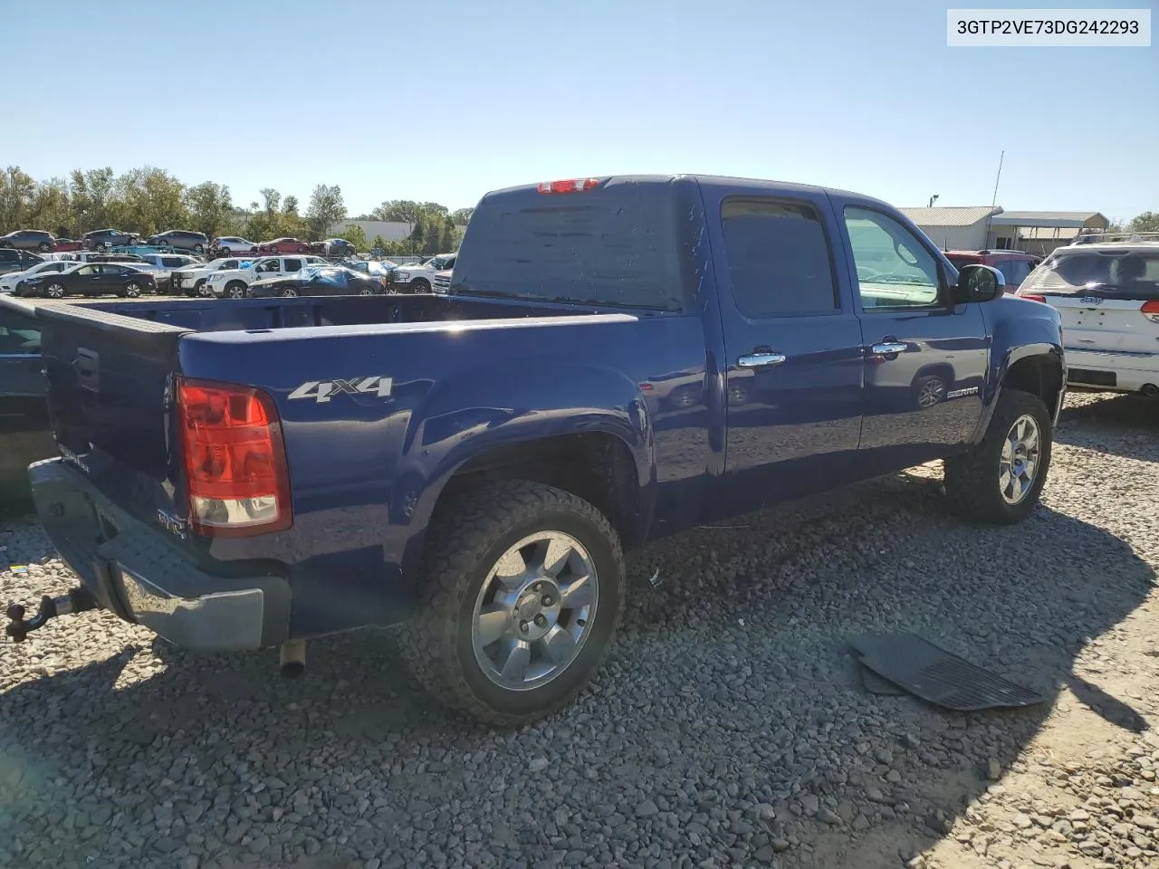 2013 GMC Sierra K1500 Sle VIN: 3GTP2VE73DG242293 Lot: 75099984