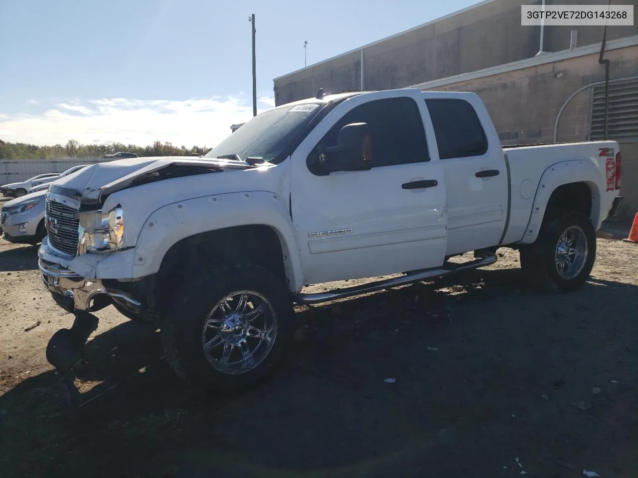 2013 GMC Sierra K1500 Sle VIN: 3GTP2VE72DG143268 Lot: 75229604