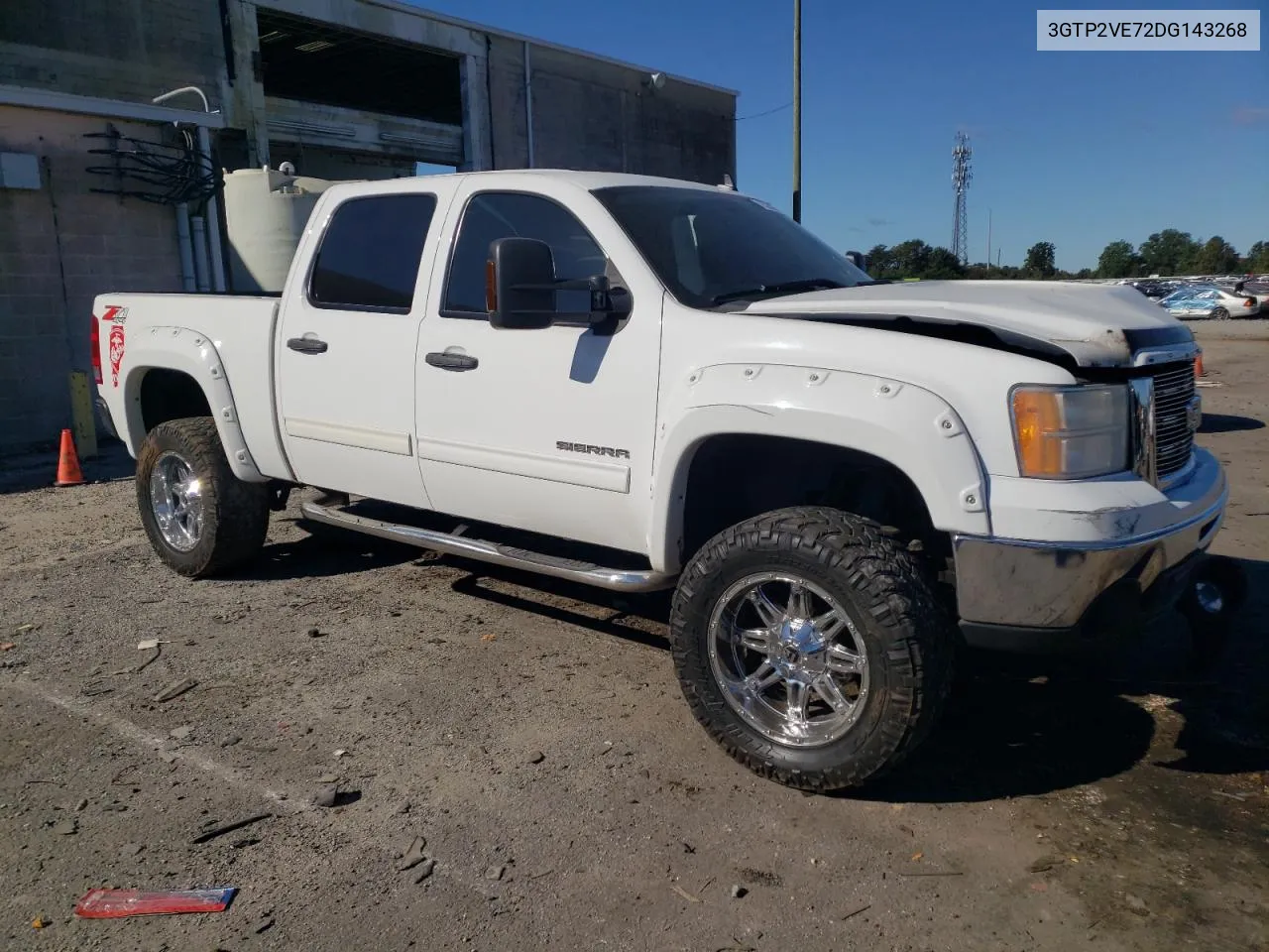 2013 GMC Sierra K1500 Sle VIN: 3GTP2VE72DG143268 Lot: 75229604