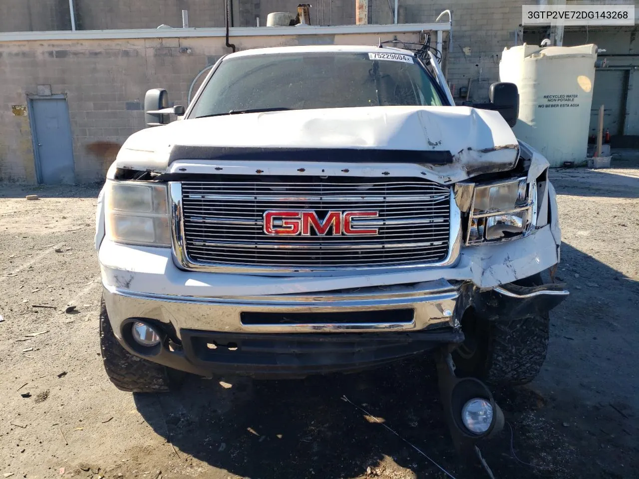 2013 GMC Sierra K1500 Sle VIN: 3GTP2VE72DG143268 Lot: 75229604