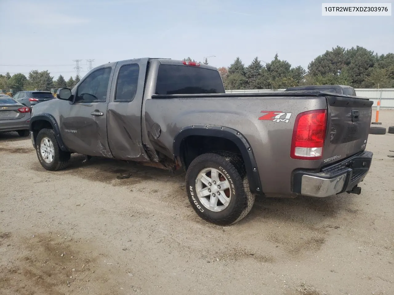 2013 GMC Sierra K1500 Slt VIN: 1GTR2WE7XDZ303976 Lot: 75250694