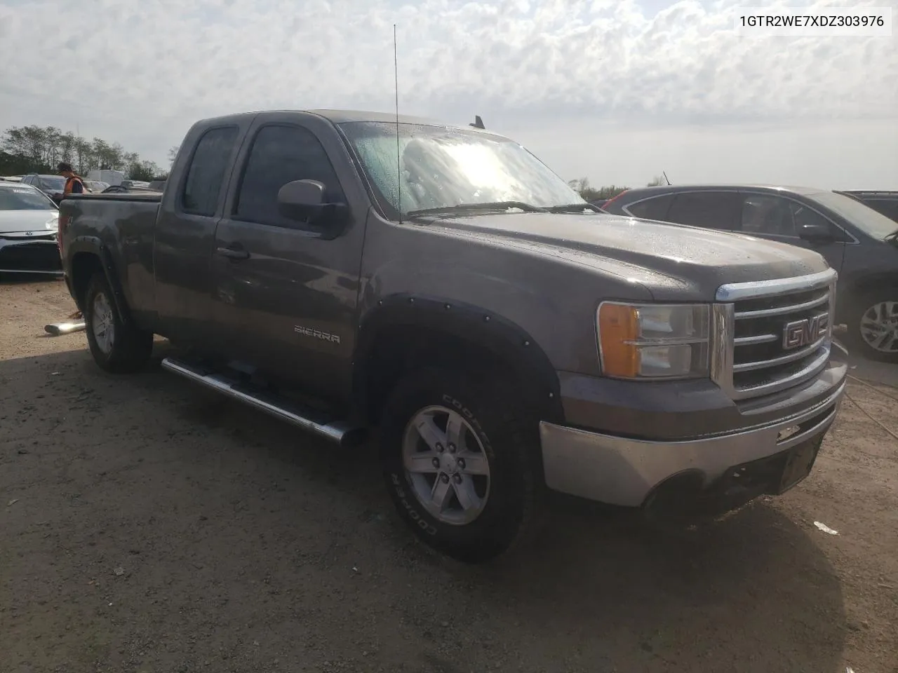 2013 GMC Sierra K1500 Slt VIN: 1GTR2WE7XDZ303976 Lot: 75250694