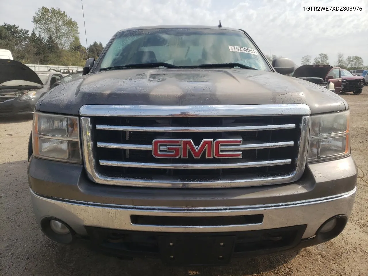 2013 GMC Sierra K1500 Slt VIN: 1GTR2WE7XDZ303976 Lot: 75250694