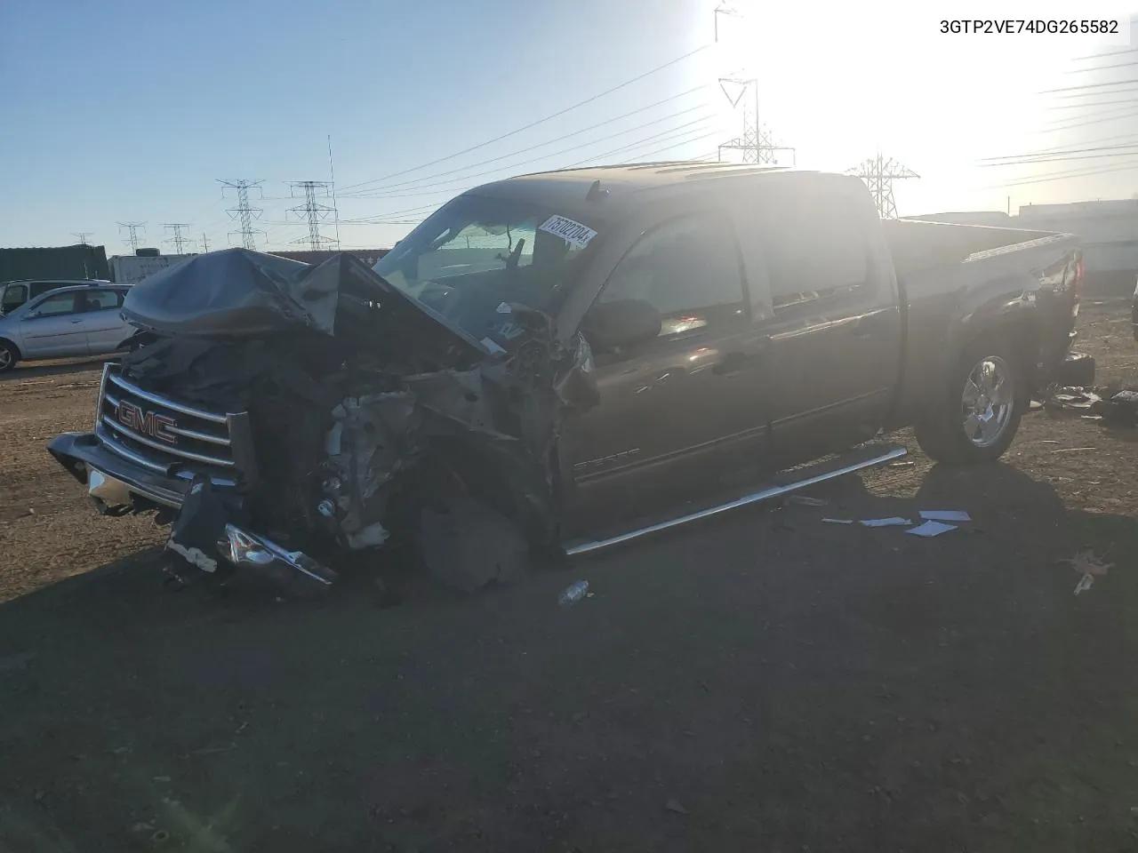 3GTP2VE74DG265582 2013 GMC Sierra K1500 Sle