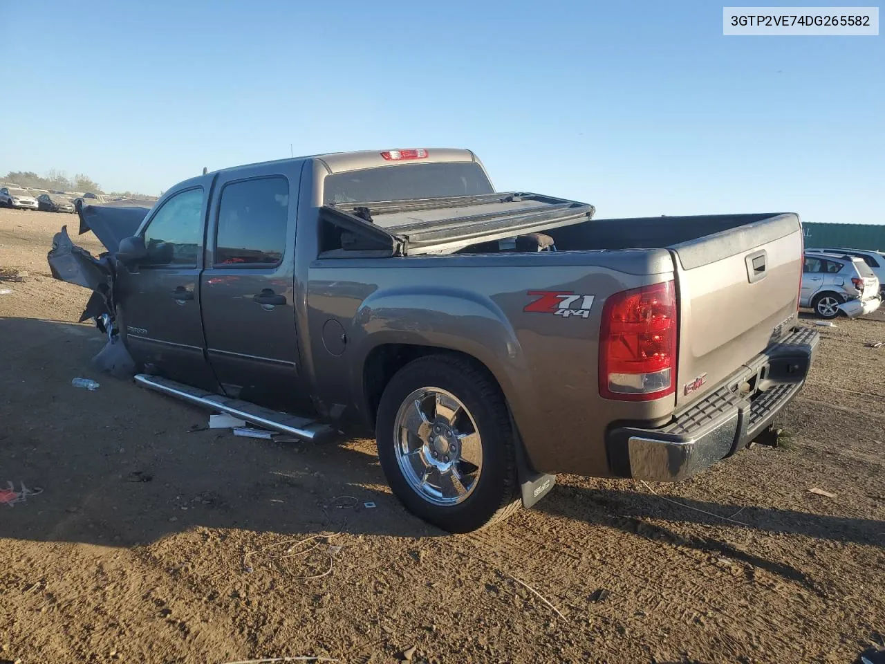 3GTP2VE74DG265582 2013 GMC Sierra K1500 Sle