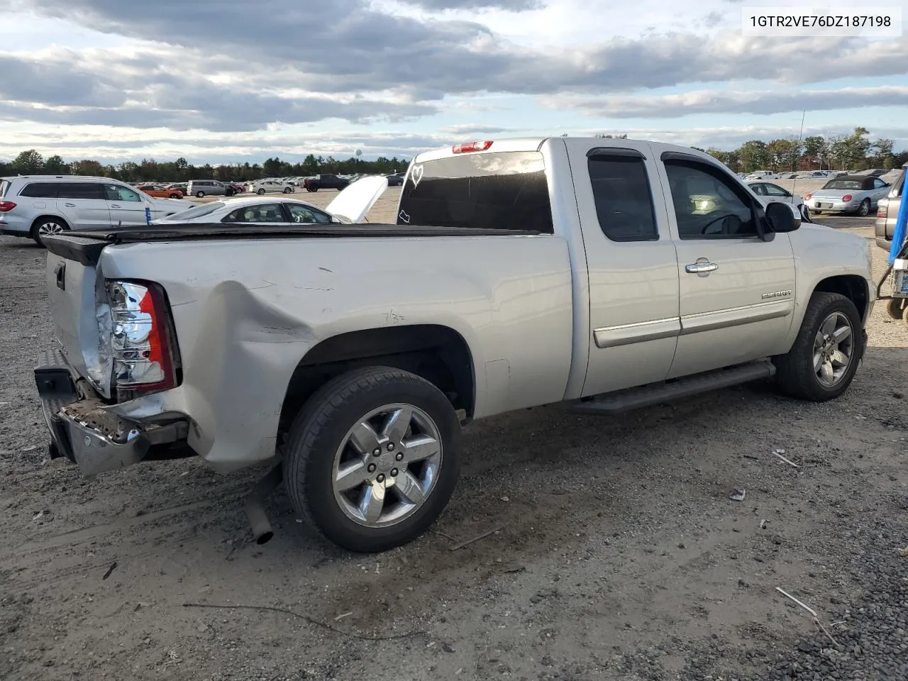 2013 GMC Sierra K1500 Sle VIN: 1GTR2VE76DZ187198 Lot: 75828564