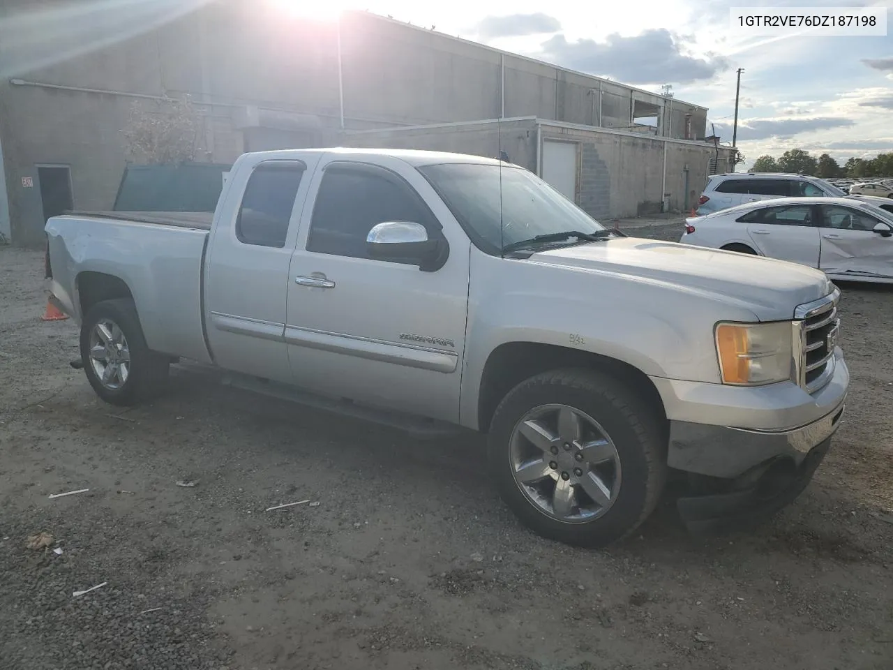 2013 GMC Sierra K1500 Sle VIN: 1GTR2VE76DZ187198 Lot: 75828564