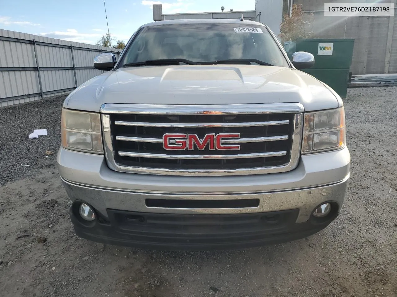 1GTR2VE76DZ187198 2013 GMC Sierra K1500 Sle