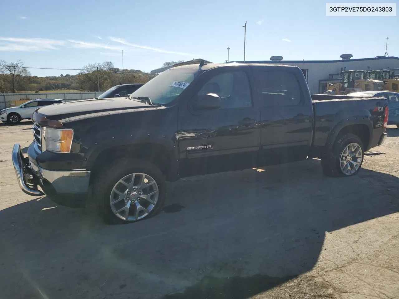 2013 GMC Sierra K1500 Sle VIN: 3GTP2VE75DG243803 Lot: 76074924