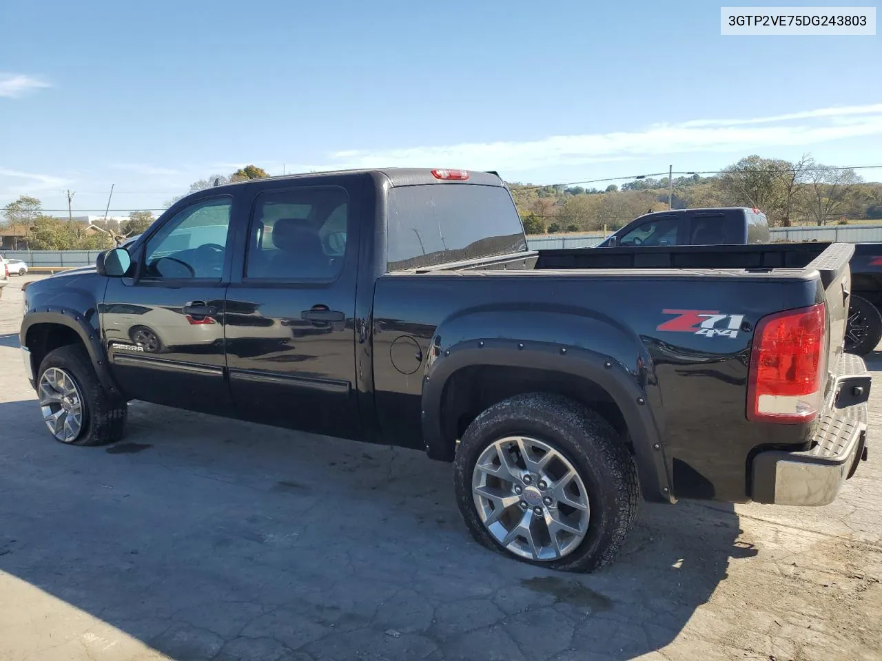 2013 GMC Sierra K1500 Sle VIN: 3GTP2VE75DG243803 Lot: 76074924