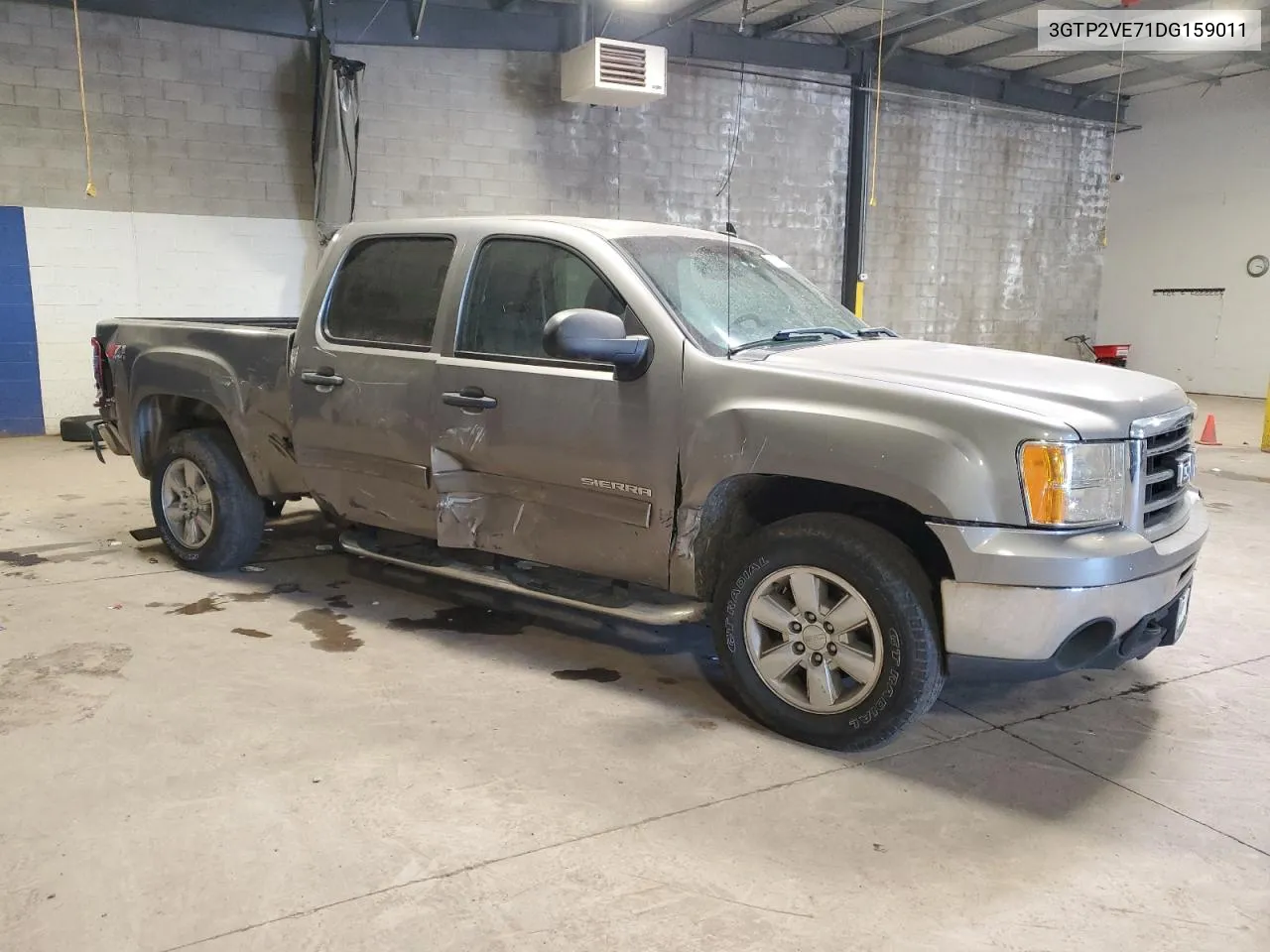 3GTP2VE71DG159011 2013 GMC Sierra K1500 Sle