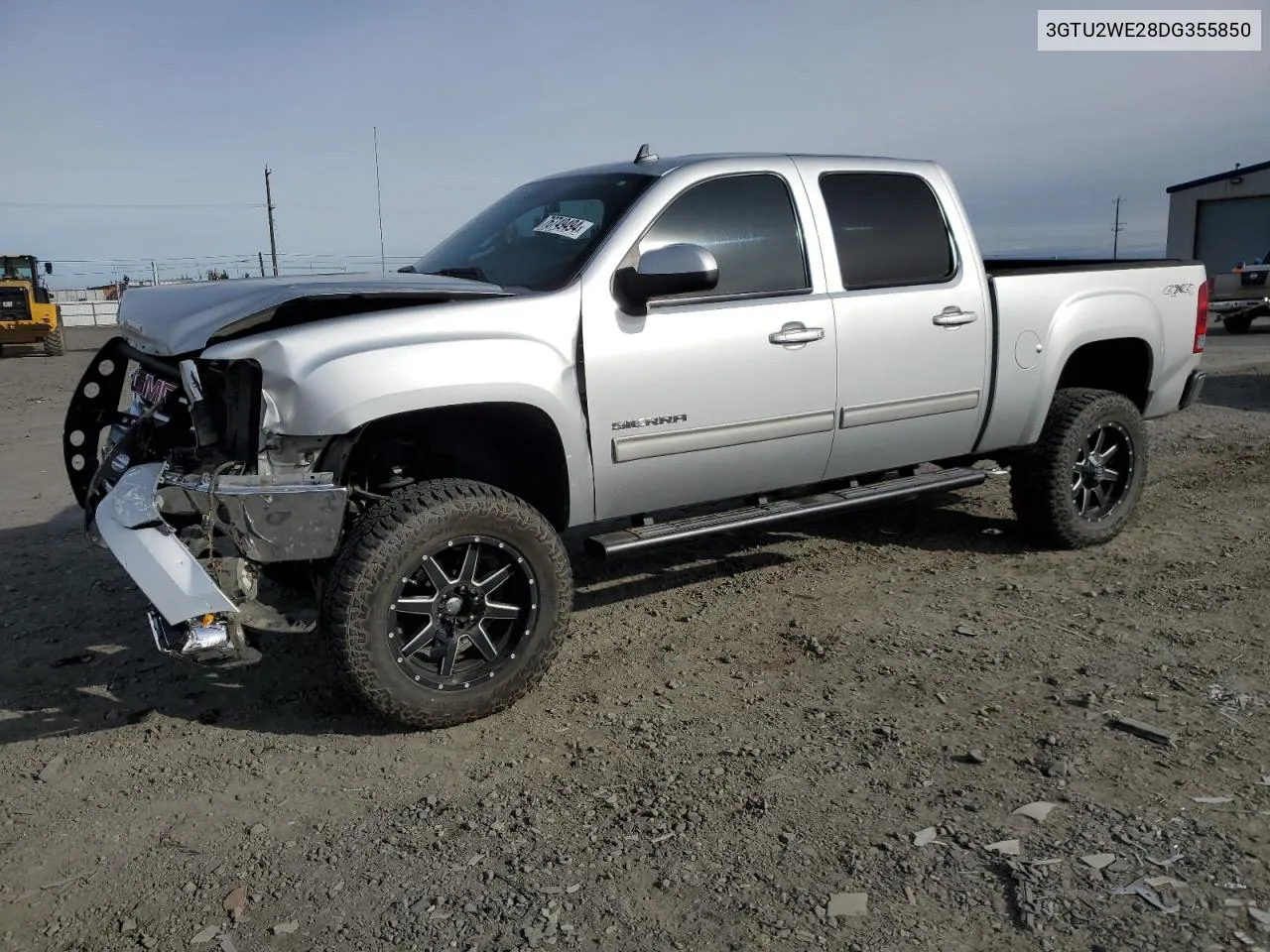 2013 GMC Sierra K1500 Slt VIN: 3GTU2WE28DG355850 Lot: 76749494