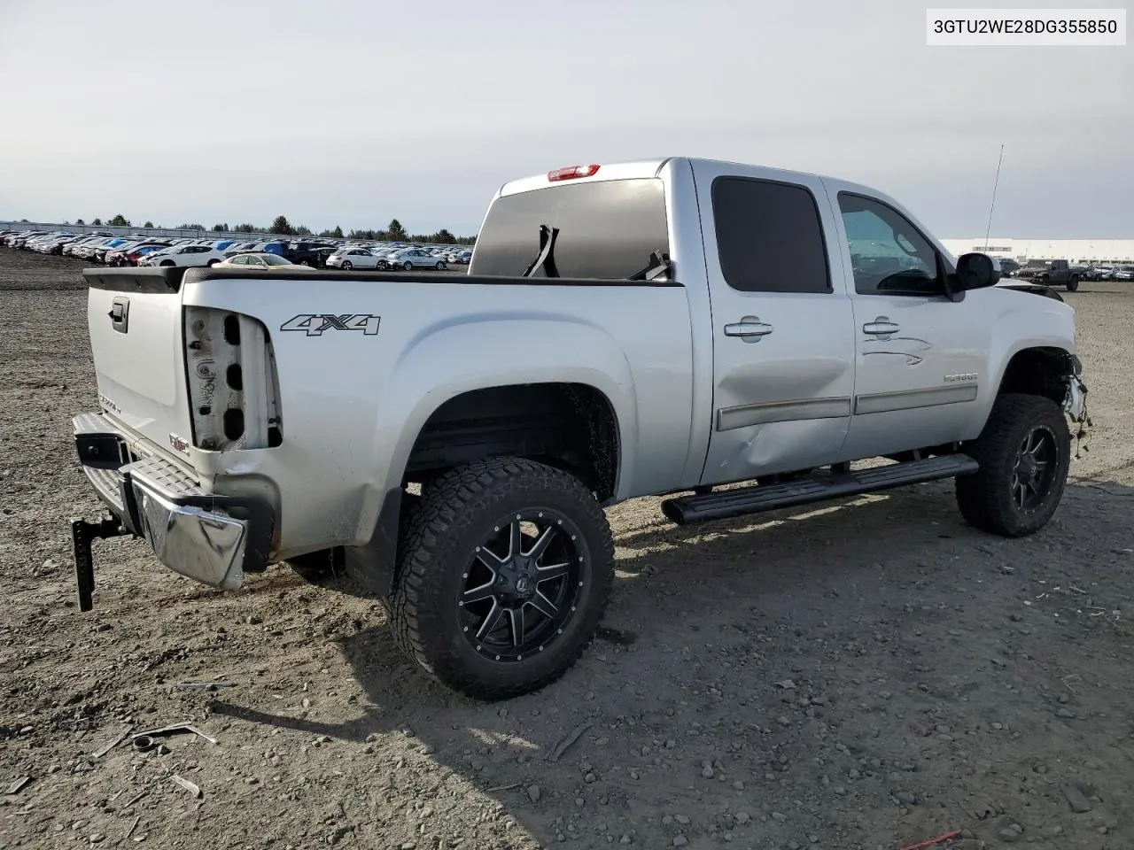 2013 GMC Sierra K1500 Slt VIN: 3GTU2WE28DG355850 Lot: 76749494