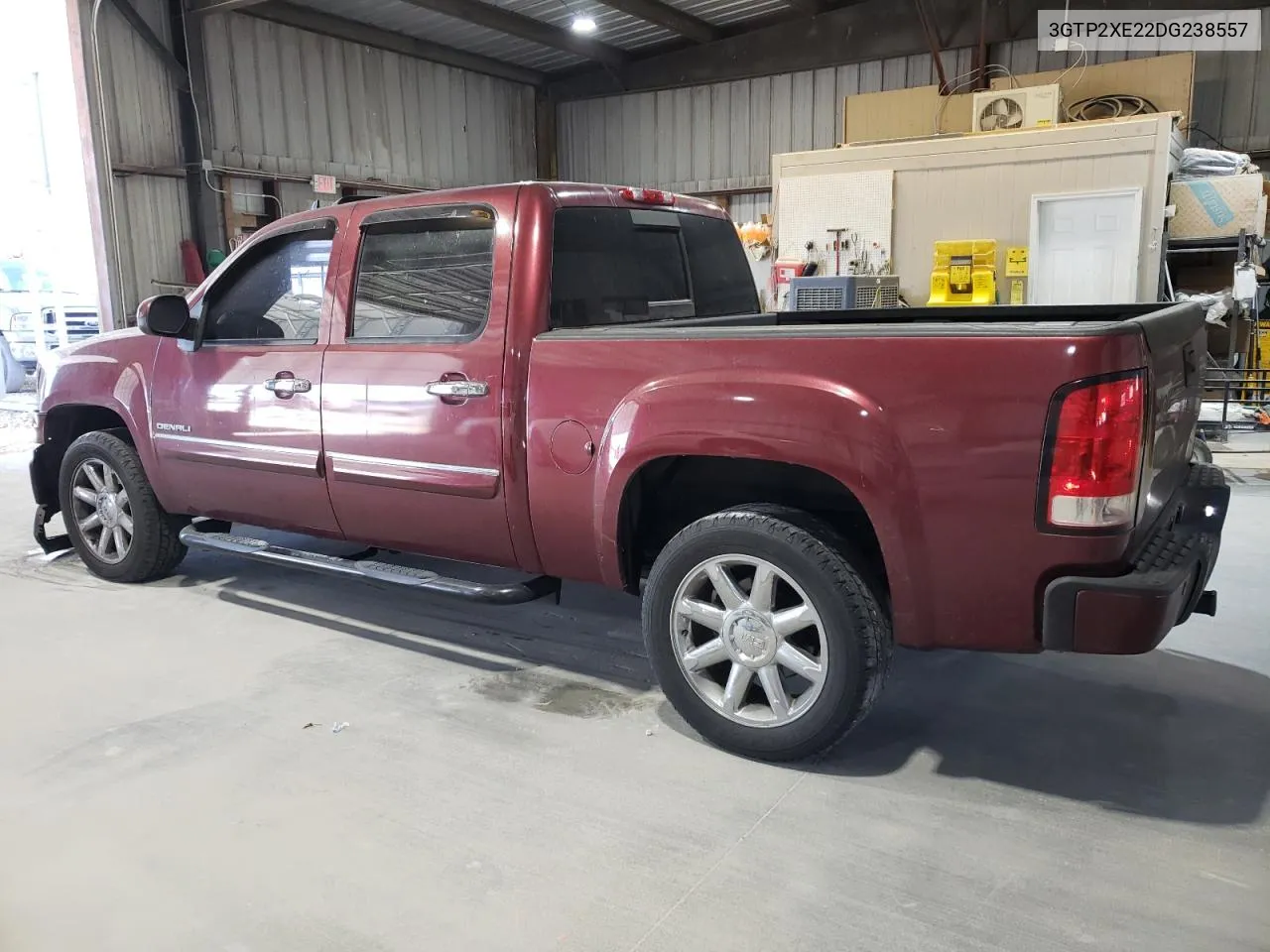 2013 GMC Sierra K1500 Denali VIN: 3GTP2XE22DG238557 Lot: 76749874