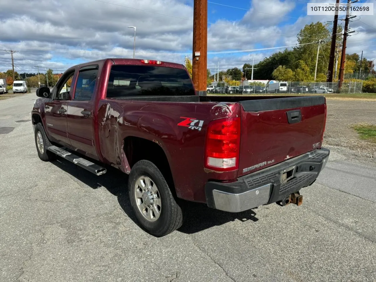 2013 GMC Sierra K2500 Sle VIN: 1GT120CG5DF162698 Lot: 76833424