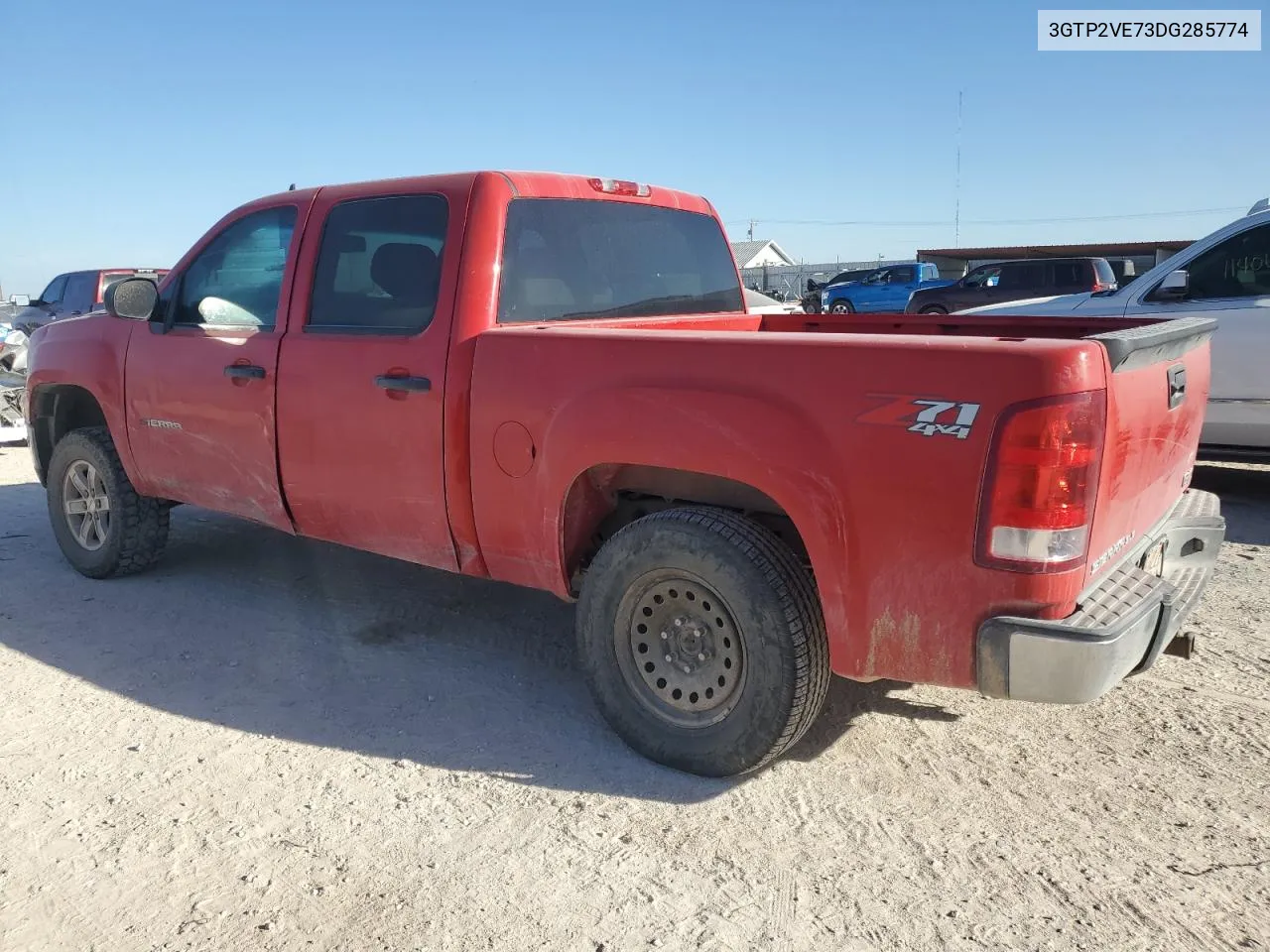 2013 GMC Sierra K1500 Sle VIN: 3GTP2VE73DG285774 Lot: 77133254