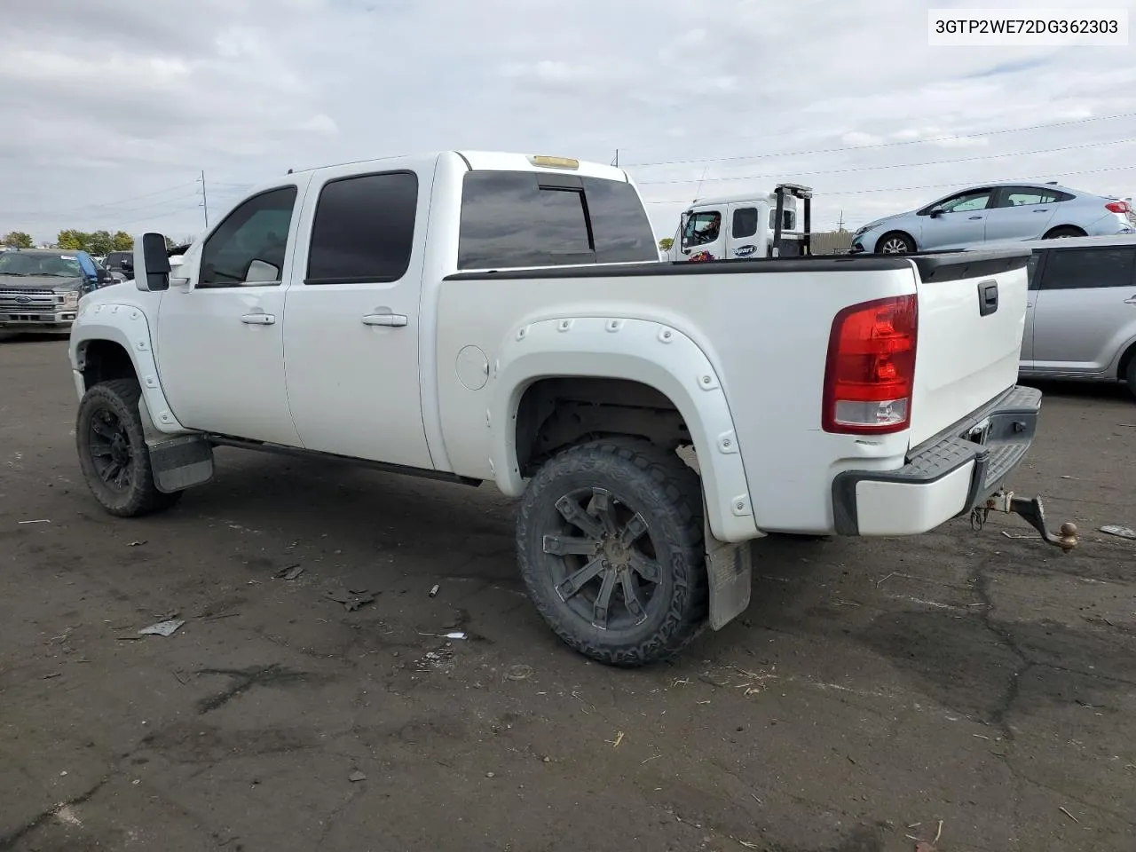 2013 GMC Sierra K1500 Slt VIN: 3GTP2WE72DG362303 Lot: 77143364