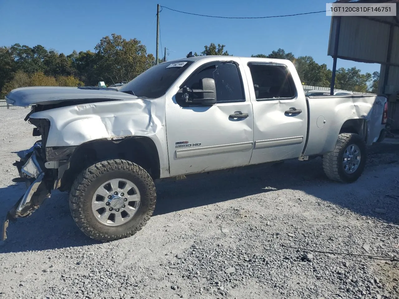 1GT120C81DF146751 2013 GMC Sierra K2500 Sle