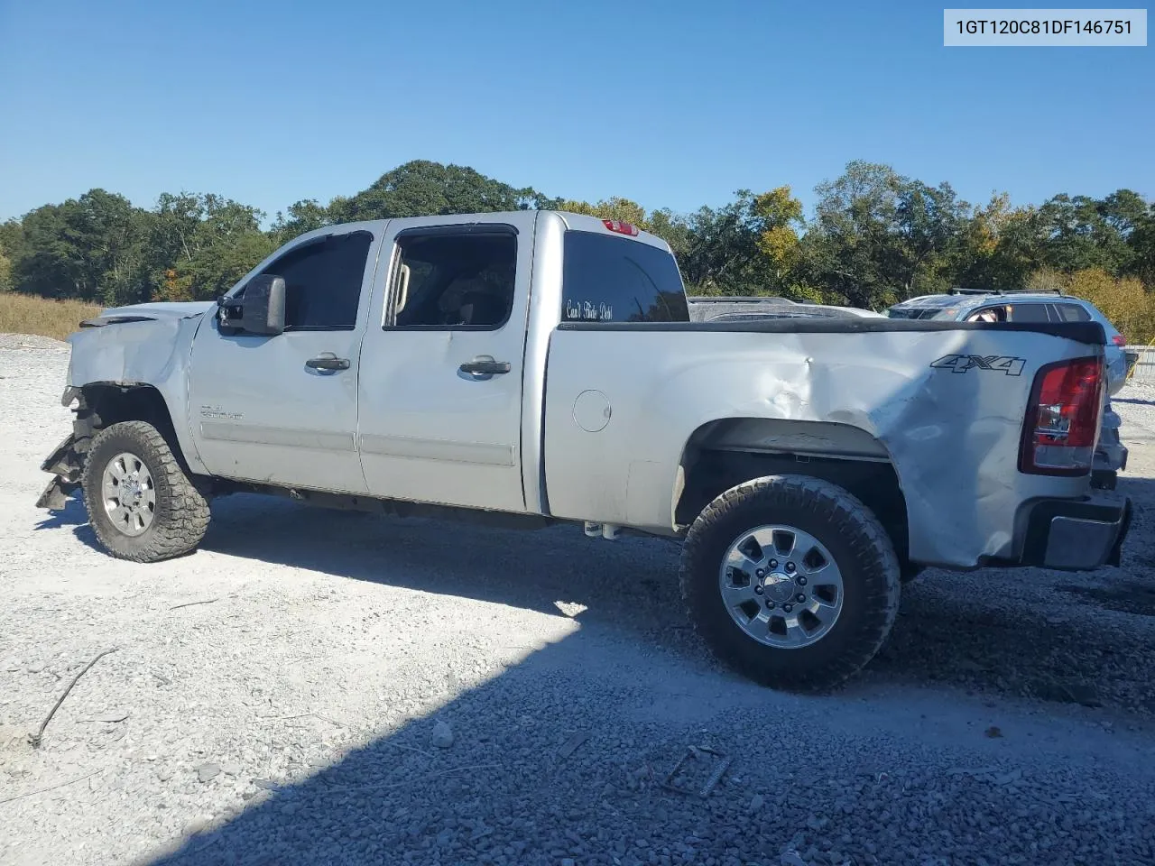 2013 GMC Sierra K2500 Sle VIN: 1GT120C81DF146751 Lot: 77162144