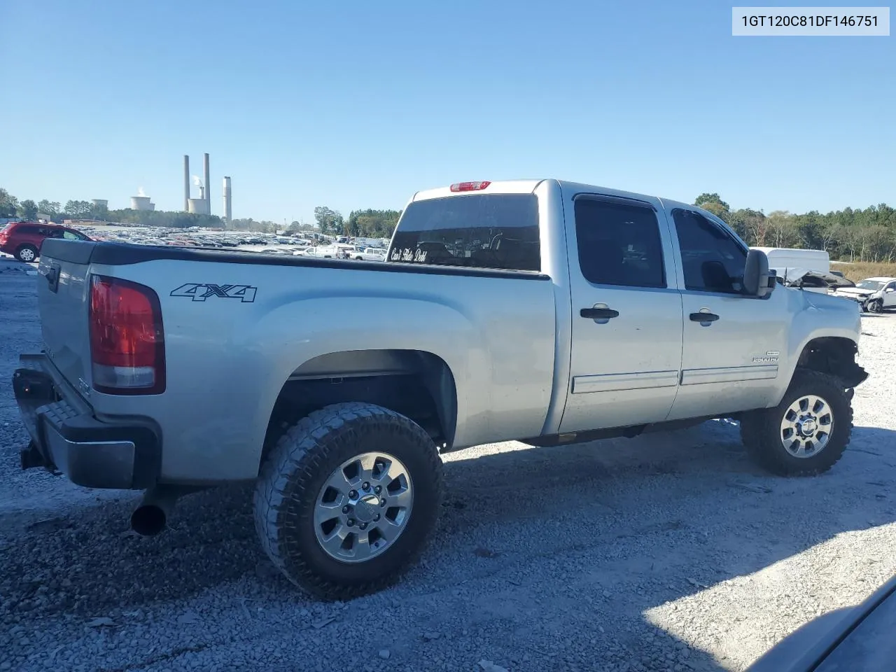 2013 GMC Sierra K2500 Sle VIN: 1GT120C81DF146751 Lot: 77162144