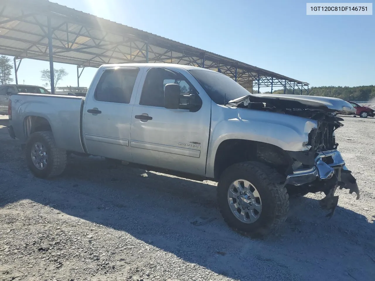 2013 GMC Sierra K2500 Sle VIN: 1GT120C81DF146751 Lot: 77162144