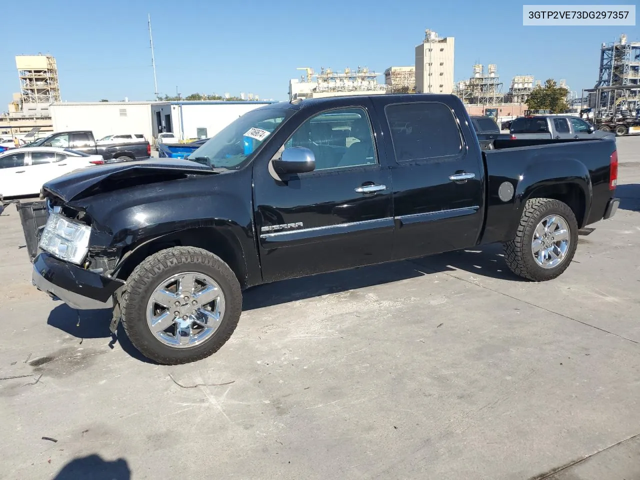 2013 GMC Sierra K1500 Sle VIN: 3GTP2VE73DG297357 Lot: 77469674