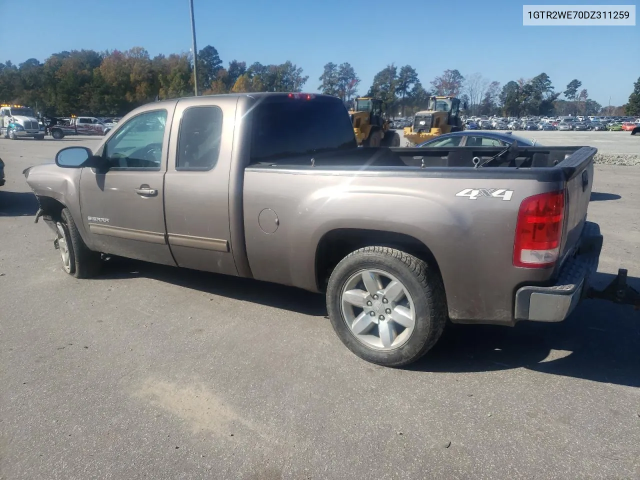 2013 GMC Sierra K1500 Slt VIN: 1GTR2WE70DZ311259 Lot: 78127624