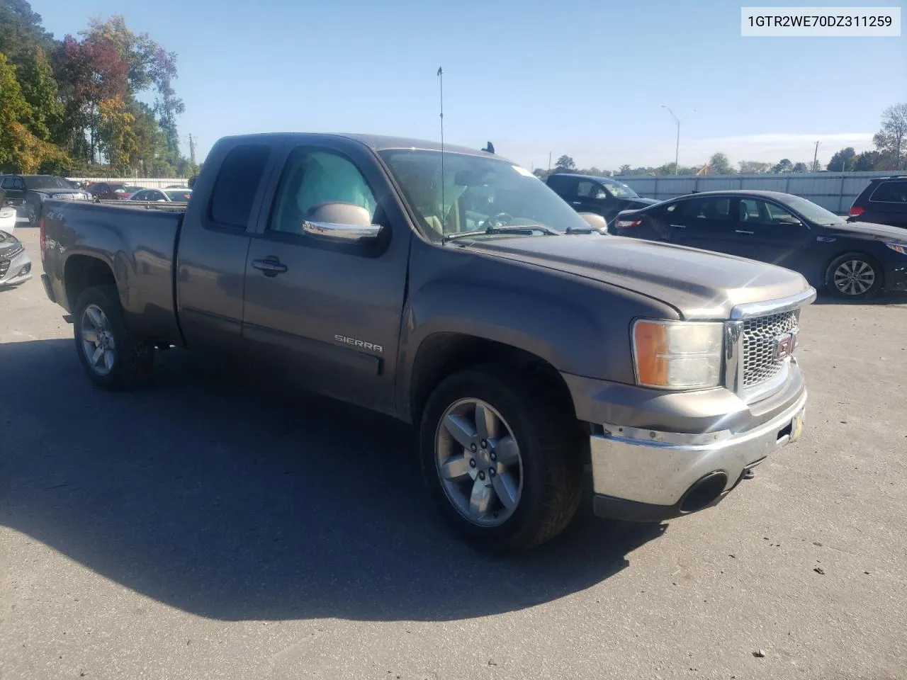 2013 GMC Sierra K1500 Slt VIN: 1GTR2WE70DZ311259 Lot: 78127624