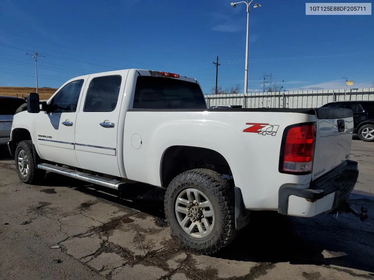 2013 GMC Sierra K2500 Denali VIN: 1GT125E88DF205711 Lot: 78740344