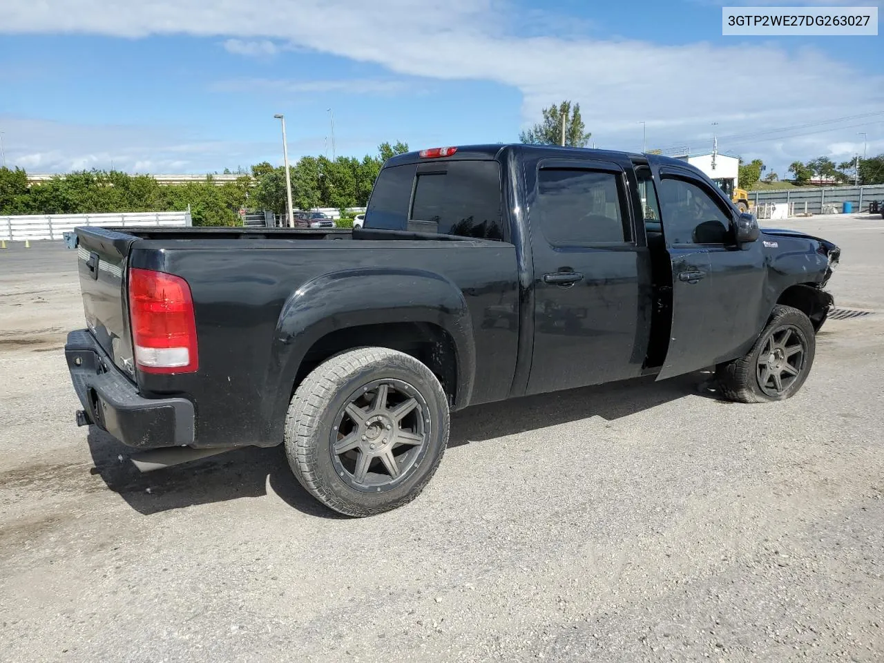 2013 GMC Sierra K1500 Slt VIN: 3GTP2WE27DG263027 Lot: 81703433