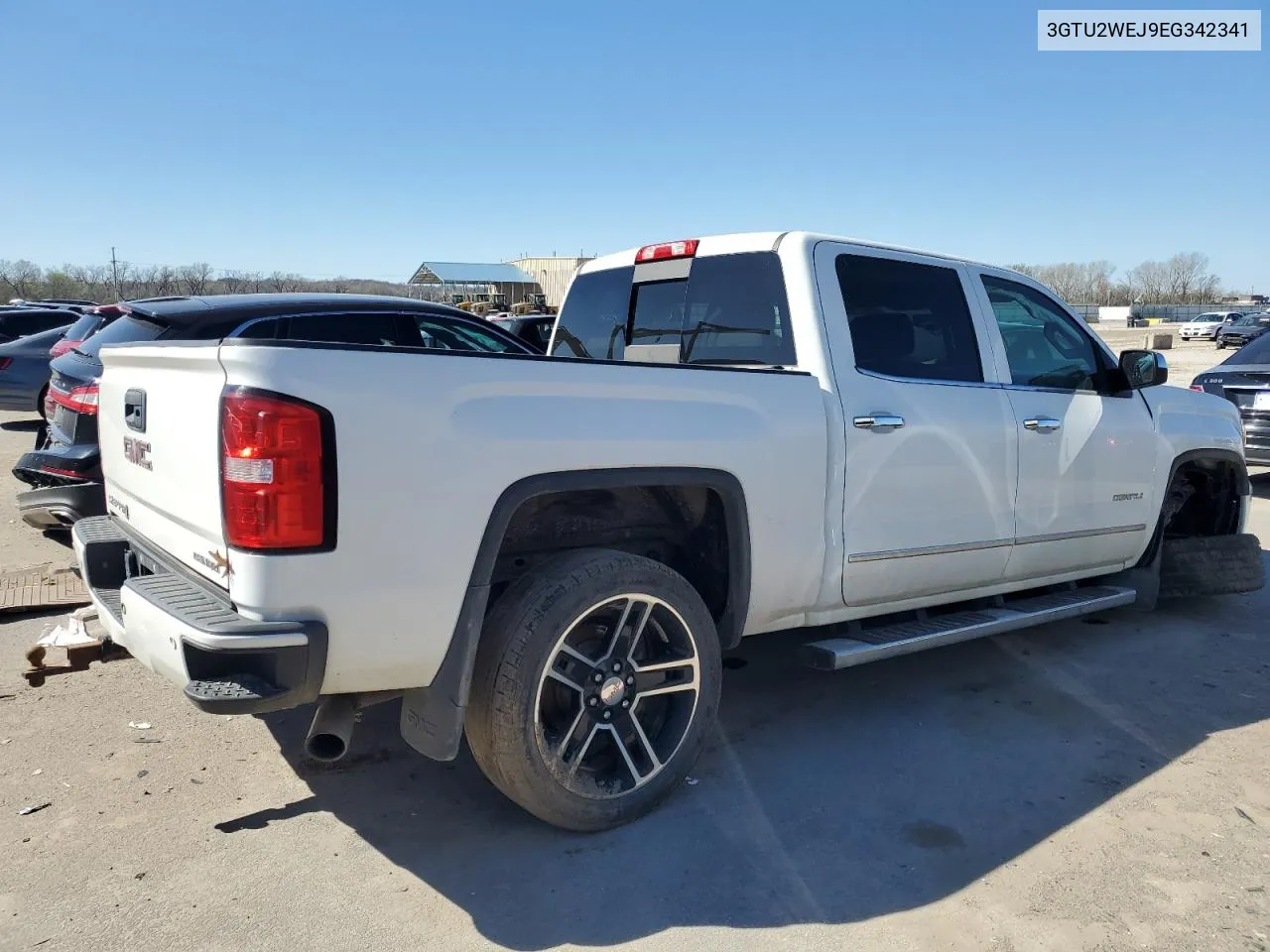 2014 GMC Sierra K1500 Denali VIN: 3GTU2WEJ9EG342341 Lot: 48872864