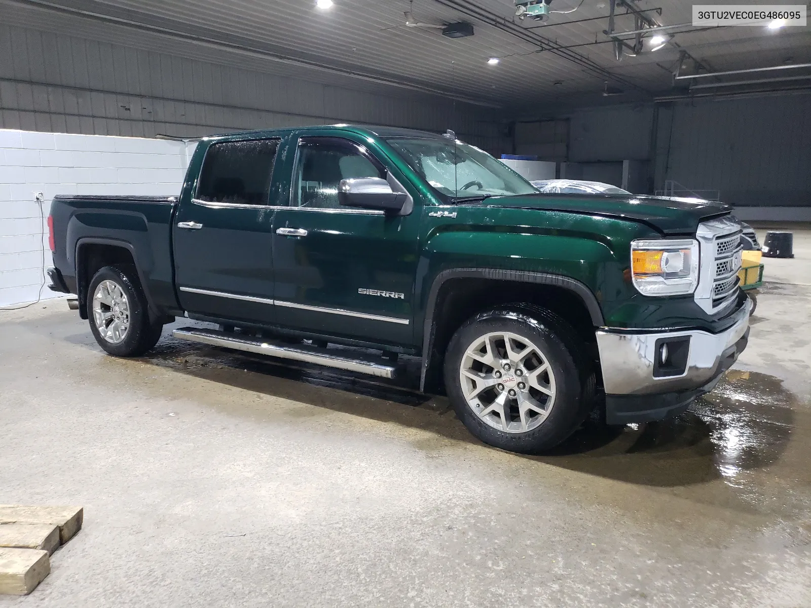 2014 GMC Sierra K1500 Slt VIN: 3GTU2VEC0EG486095 Lot: 51970474