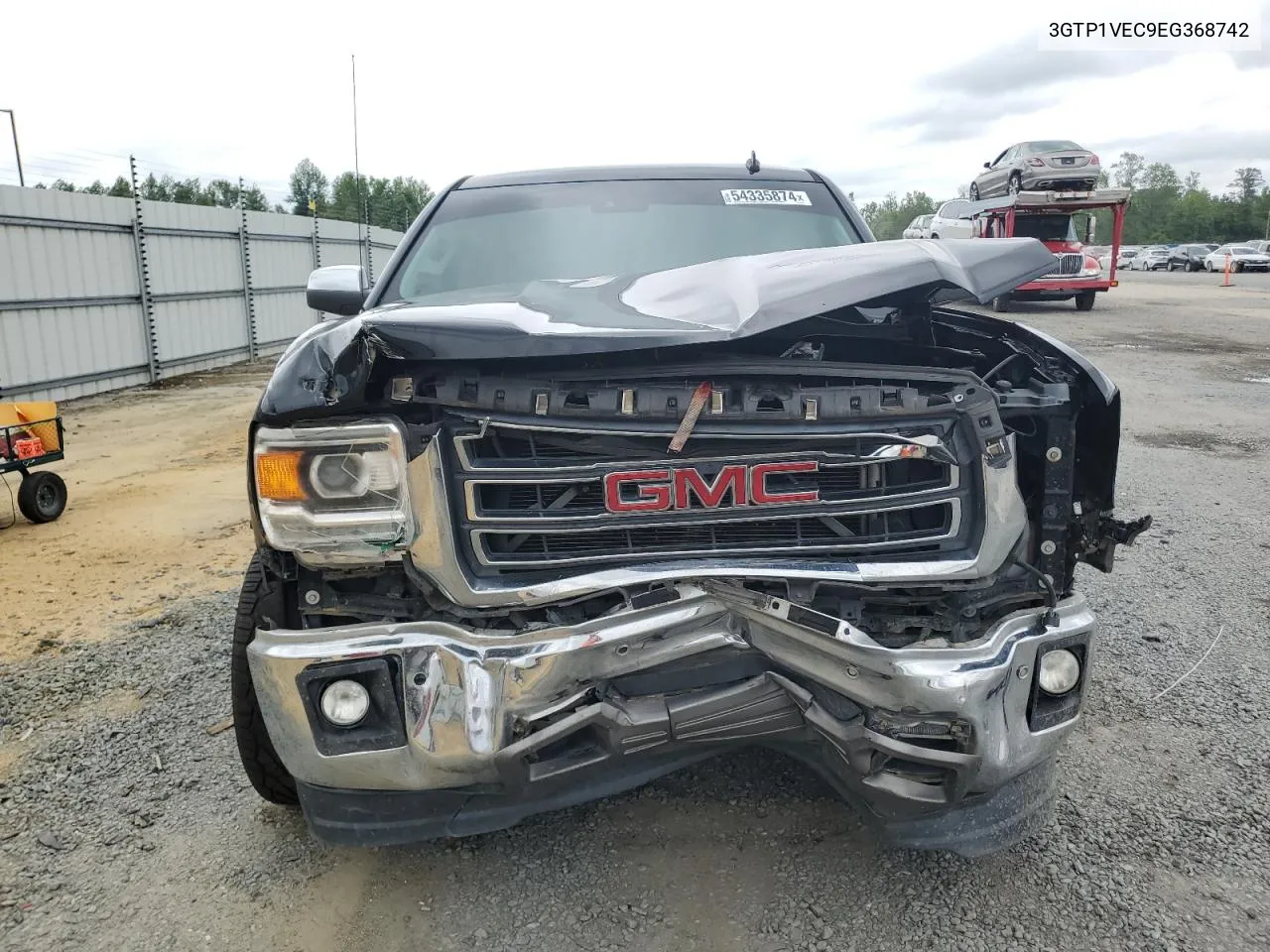 2014 GMC Sierra C1500 Slt VIN: 3GTP1VEC9EG368742 Lot: 54335874